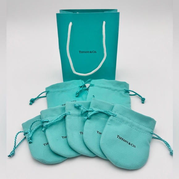 Large Tiffany & Co Jewelry Pouch - Picture 2 of 2